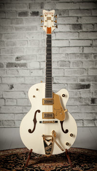 Gretsch G6136T-59 Vintage Select Edition '59 Falcon Hollow Body with Bigsby, Vintage White Lacquer #JT24124437 Used