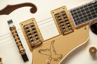 Gretsch G6136T-59 Vintage Select Edition '59 Falcon Hollow Body with Bigsby, Vintage White Lacquer #JT24124437 Used