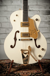 Gretsch G6136T-59 Vintage Select Edition '59 Falcon Hollow Body with Bigsby, Vintage White Lacquer #JT24124437 Used