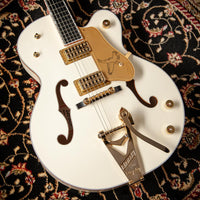 Gretsch G6136T-59 Vintage Select Edition '59 Falcon Hollow Body with Bigsby, Vintage White Lacquer #JT24124437 Used