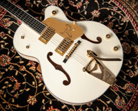 Gretsch G6136T-59 Vintage Select Edition '59 Falcon Hollow Body with Bigsby, Vintage White Lacquer #JT24124437 Used