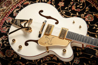 Gretsch G6136T-59 Vintage Select Edition '59 Falcon Hollow Body with Bigsby, Vintage White Lacquer #JT24124437 Used