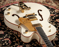 Gretsch G6136T-59 Vintage Select Edition '59 Falcon Hollow Body with Bigsby, Vintage White Lacquer #JT24124437 Used