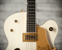 Gretsch G6136T-59 Vintage Select Edition '59 Falcon Hollow Body with Bigsby, Vintage White Lacquer #JT24124437 Used
