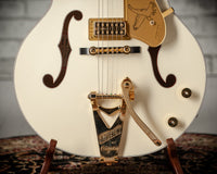 Gretsch G6136T-59 Vintage Select Edition '59 Falcon Hollow Body with Bigsby, Vintage White Lacquer #JT24124437 Used