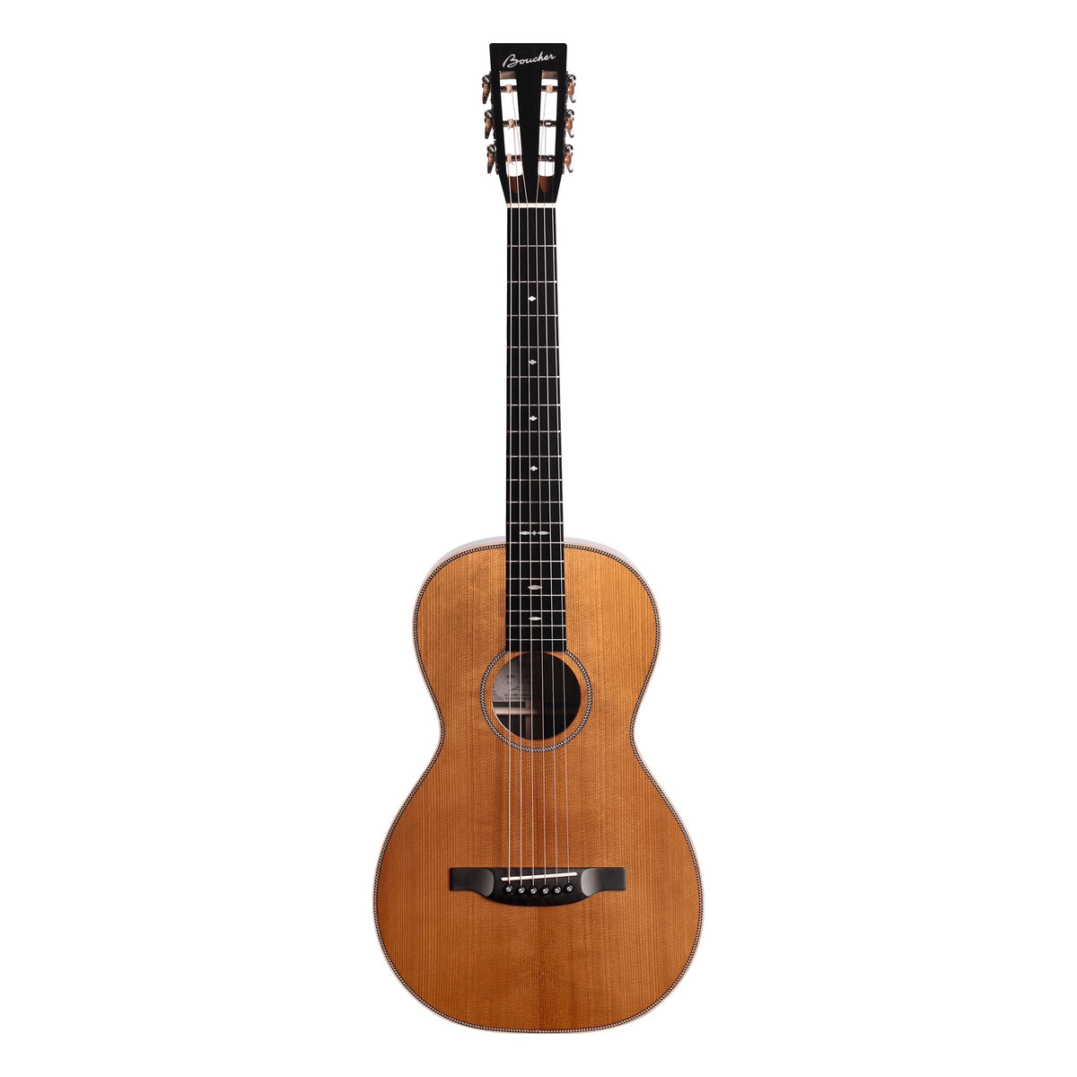 Boucher Heritage Goose HG-64 Parlor Canadian Curly Maple, Natural