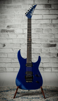 Jackson American Series Virtuoso, Streaked Ebony Fingerboard, Mystic Blue #JAS2301380