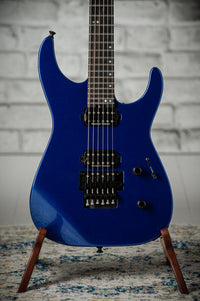 Jackson American Series Virtuoso, Streaked Ebony Fingerboard, Mystic Blue #JAS2301380