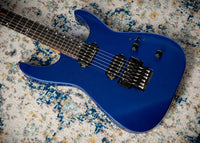 Jackson American Series Virtuoso, Streaked Ebony Fingerboard, Mystic Blue #JAS2301380