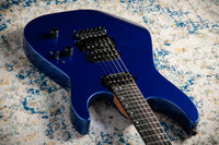 Jackson American Series Virtuoso, Streaked Ebony Fingerboard, Mystic Blue #JAS2301380