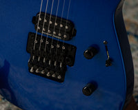 Jackson American Series Virtuoso, Streaked Ebony Fingerboard, Mystic Blue #JAS2301380