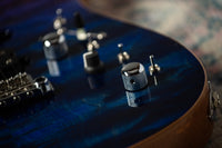 James Tyler Studio Elite  Quilt Top Blue Purple Fade Roasted Neck #24246