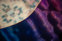 James Tyler Studio Elite  Quilt Top Blue Purple Fade Roasted Neck #24246