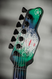 James Tyler Studio Elite HD Alien Guano Matching Neck Luminlay #25564