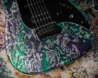 James Tyler Studio Elite HD Alien Guano Matching Fingerboard w/ Luminlay Inlays SN# 25017