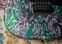 James Tyler Studio Elite HD Alien Guano Matching Fingerboard w/ Luminlay Inlays SN# 25017