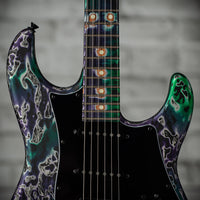 James Tyler Studio Elite HD Alien Guano Matching Fingerboard w/ Luminlay Inlays SN# 25017