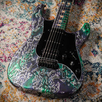 James Tyler Studio Elite HD Alien Guano Matching Fingerboard w/ Luminlay Inlays SN# 25017