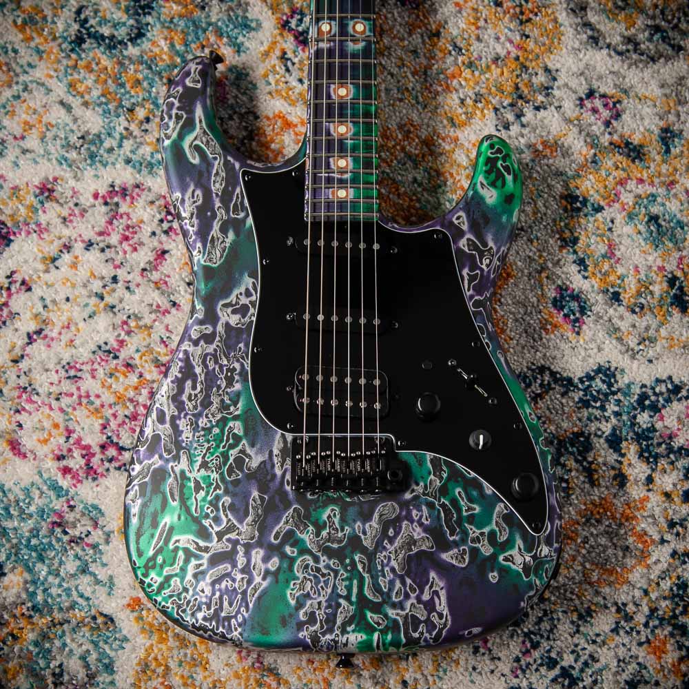 James Tyler Studio Elite HD Alien Guano Matching Fingerboard w/ Luminlay Inlays SN# 25017
