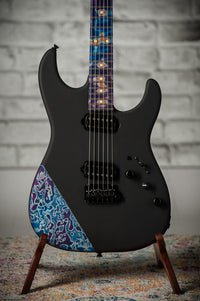 James Tyler Studio Elite HD Satin Black, Tuckerberry Shmear Neck and Contour Roasted Maple Neck #26342