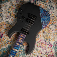 James Tyler Studio Elite HD Satin Black, Tuckerberry Shmear Neck and Contour Roasted Maple Neck #26342