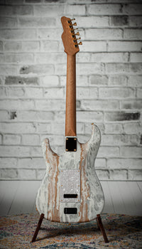 James Tyler Studio Elite HD White Shmear Roasted Birdseye Neck #25135