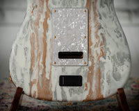 James Tyler Studio Elite HD White Shmear Roasted Birdseye Neck #25135
