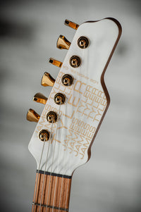 James Tyler Studio Elite HD White Shmear Roasted Birdseye Neck #25135