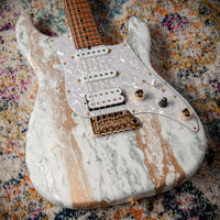 James Tyler Studio Elite HD White Shmear Roasted Birdseye Neck #25135