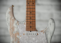 James Tyler Studio Elite HD White Shmear Roasted Birdseye Neck #25135