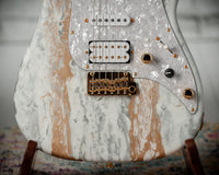 James Tyler Studio Elite HD White Shmear Roasted Birdseye Neck #25135