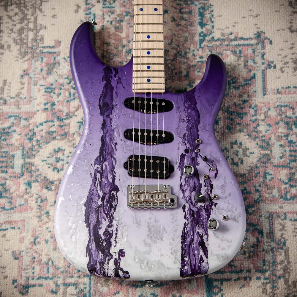 James Tyler Studio Elite Purple Fade over Amethyst Shmear #25563