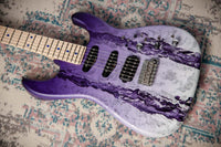 James Tyler Studio Elite Purple Fade over Amethyst Shmear #25563