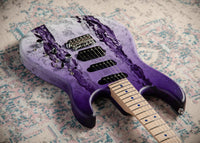 James Tyler Studio Elite Purple Fade over Amethyst Shmear #25563