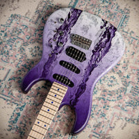 James Tyler Studio Elite Purple Fade over Amethyst Shmear #25563
