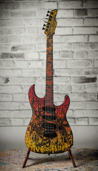 James Tyler Studio Elite  Tequila Sunset Shmear Matching Fully Painted Neck #26507
