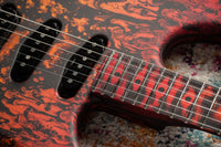 James Tyler Studio Elite  Tequila Sunset Shmear Matching Fully Painted Neck #26507