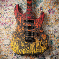 James Tyler Studio Elite  Tequila Sunset Shmear Matching Fully Painted Neck #26507
