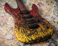 James Tyler Studio Elite  Tequila Sunset Shmear Matching Fully Painted Neck #26507