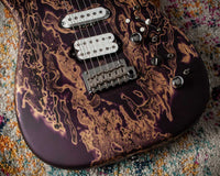 James Tyler Studio Elite Wine-Ou Painted Neck Explogo #24466