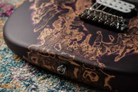 James Tyler Studio Elite Wine-Ou Painted Neck Explogo #24466