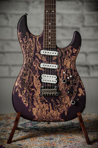 James Tyler Studio Elite Wine-Ou Painted Neck Explogo #24466