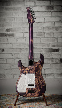 James Tyler Studio Elite Wine-Ou Painted Neck Explogo #24466