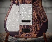 James Tyler Studio Elite Wine-Ou Painted Neck Explogo #24466