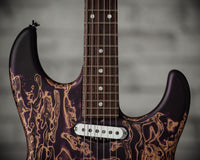 James Tyler Studio Elite Wine-Ou Painted Neck Explogo #24466