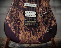 James Tyler Studio Elite Wine-Ou Painted Neck Explogo #24466