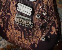 James Tyler Studio Elite Wine-Ou Painted Neck Explogo #24466