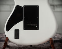 James Tyler Ultimate Weapon Satin White, Matching Headstock, Black Hardware # 24587