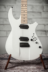 James Tyler Ultimate Weapon Satin White, Matching Headstock, Black Hardware # 24587
