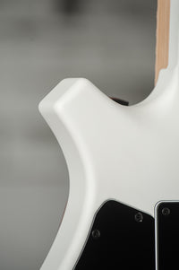 James Tyler Ultimate Weapon Satin White, Matching Headstock, Black Hardware # 24587